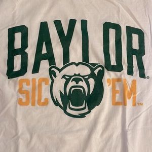 Baylor Sic ‘Em White College Tee